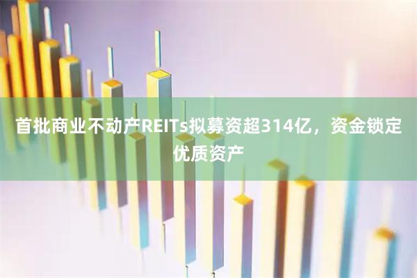 首批商业不动产REITs拟募资超314亿，资金锁定优质资产