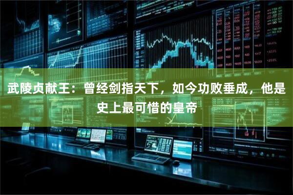 武陵贞献王：曾经剑指天下，如今功败垂成，他是史上最可惜的皇帝